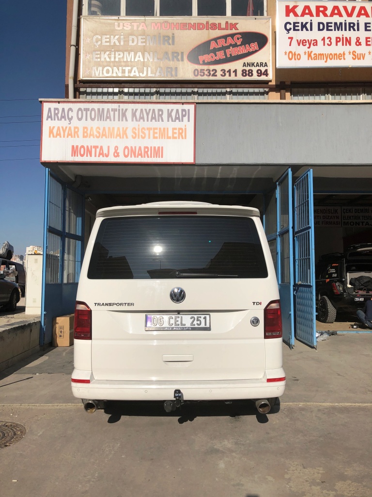 TRANSPORTER VOLSWAGEN CEKİ DEMİRİ TAKMA MONTAJI ANKARA USTA MÜHENDİSLİK 05323118894