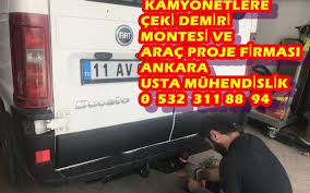 fıat ducato kamyonet Çeki demiri takma motajı ve araç proje firması ankara usta mühendislik 05323118894