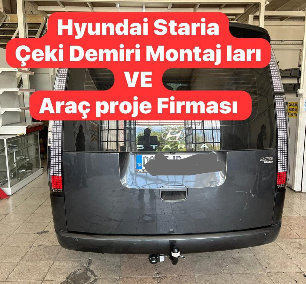 Hyundai straia çeki demri ankara çeki demiri montajı ve araç proje ankara USTA MÜHENDİSLİK 05323118894