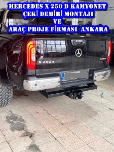 Mercedes X 250 d Çeki Demiri Montajı Ankara | Usta Mühendislik, Ankara 05323118894
