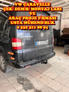 volswagen carevella Çeki demiri takma motajı ve araç proje firması ankara usta mühendislik 05323118894